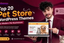 Top 20 Pet Store WordPress Themes for Modern Pet Businesses